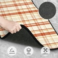 thumbnail image 3 of Fuzoiu Minimalist plaid Print Carpet Floor Mats for Car,Car Foot Mat Set,Universal Fit 4 Piece Mat Pad Set,Fits Most Cars Trucks Vans Sedans SUV Auto Carpet Mat Se, 3 of 7