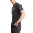 thumbnail image 4 of Champion Mens Classic Jersey Short-Sleeve Tee, XL, Script Logo Granite Heather, 4 of 7