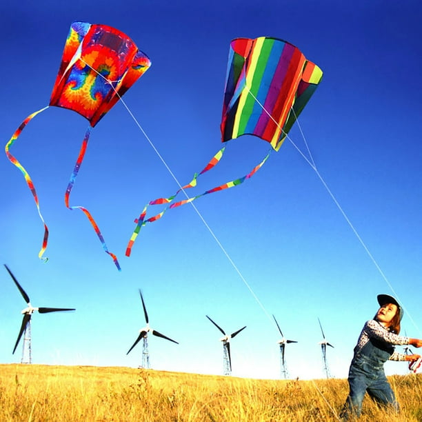 Kite Flying Children, Reel Camping, Outdoor Toys, Kite Line