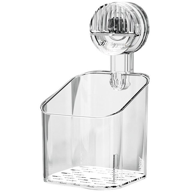 Estante de ducha Warkul con ventosa fuerte, extraíble, de secado rápido, fácil de limpiar y drenable.