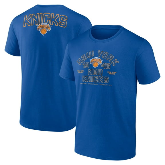 Men's Blue New York Knicks Indomitable Drive T-Shirt