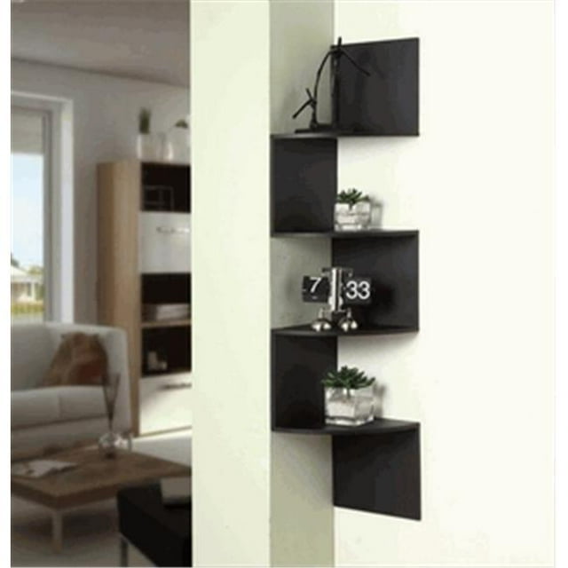 4D Concepts 99900 Hanging Corner Storage - Black