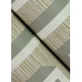 thumbnail image 5 of Advantage Henley Taupe Geometric Grasscloth Wallpaper, 5 of 6