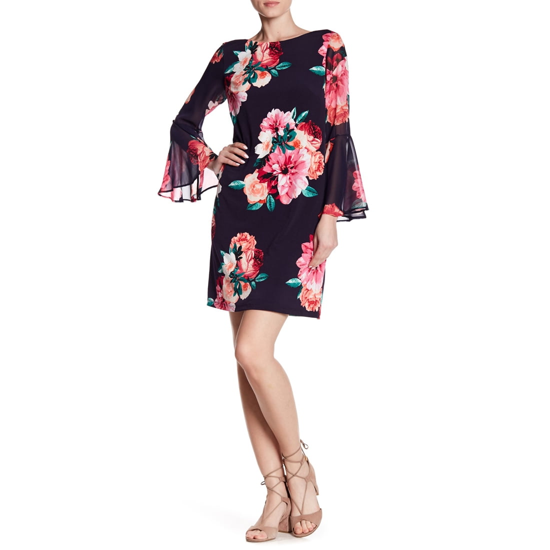 Eliza j bell sleeve dress Clearance