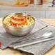 thumbnail image 5 of Juego de Ensaladeras de Acero Inoxidable Wosthever Plata 25cm, 5 of 6