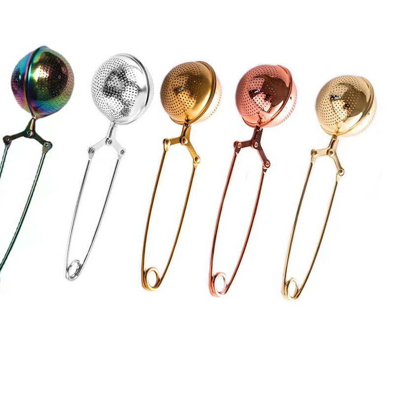 Snap Ball Tea Strainer, Premium Stainless Steel Tea Strainer with