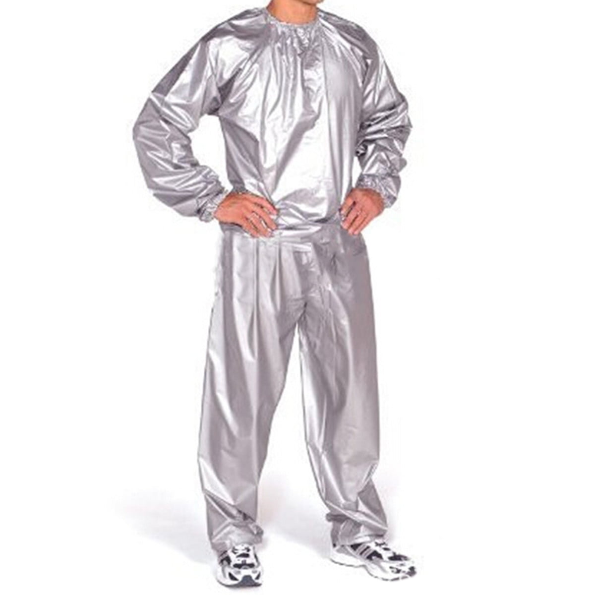 Heavy Duty Sweat Sauna Suit Exercise Gym suit Fitness Weight Loss Anti-Rip 
