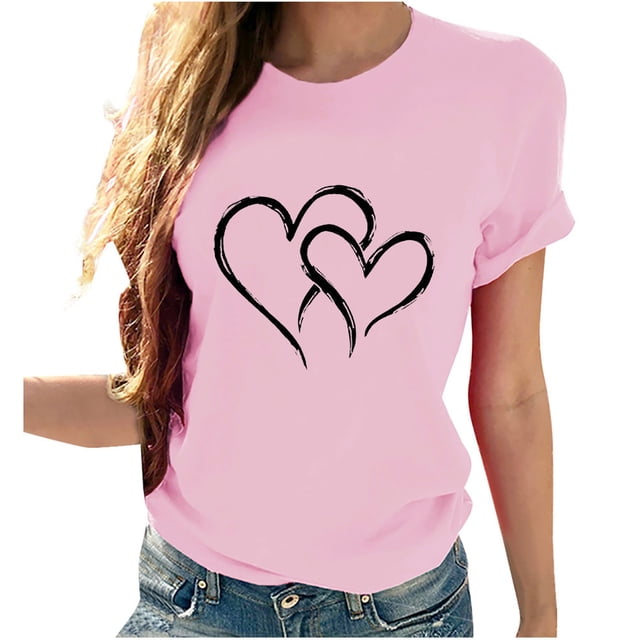 Birdeem T-Shirts à Manches Courtes Imprimé Tournesol pour Femmes et Filles Grande Taille