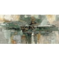 thumbnail image 2 of Vassileva, Silvia 14x9 Gold Ornate Wood Framed with Double Matting Museum Art Print Titled - Morning Fjord Rifle Green, 2 of 4