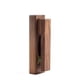thumbnail image 1 of Toallero de pared de madera con ganchos | Toallero de madera de haya natural para baño y cocina | Estante trasero con puerta perforada que ahorra espacio para toallas de secado rápido | Incluye 1, 1 of 1