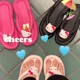 thumbnail image 3 of Linda Sanrio Hello Kitty zapatilla mujer dibujos animados playa estilo playa playa verano chanclas Kawaii Casual al aire libre citas sandalia antideslizante, 3 of 6