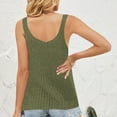 thumbnail image 5 of Babysbule Womens Tank Tops Women's Casual Fashion Solid Color Knitting Camisole V-Neck Tank Tops, 5 of 7