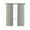 Green, variant on Dark Orange Grey Ombre Blackout Curtains 54 Inches Long for Bedroom, Modern Gradient Abstract Art Thermal Insulated Room Darkening Black Out Window Curtain Panels Grommet Drapes for Living Room