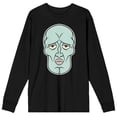 thumbnail image 5 of Spongebob Squarepants Squidward Tentacles Mens Black Graphic Long Sleeve Tee-XS, 5 of 7