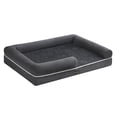 thumbnail image 3 of Cama Ortopédica para Perros, Sofá, Cama para Mascotas, Funda Extraíble y Lavable, 112 x 86 x 20 cm, Gris Oscuro, 3 of 8