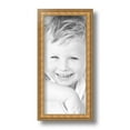 thumbnail image 2 of ArtToFrames 5x11" Gold with Star Picture Frame, Gold Wood Poster Frame, with Regular Glass and Foam Backing 3/16 inch (FBPL-4755), 2 of 7