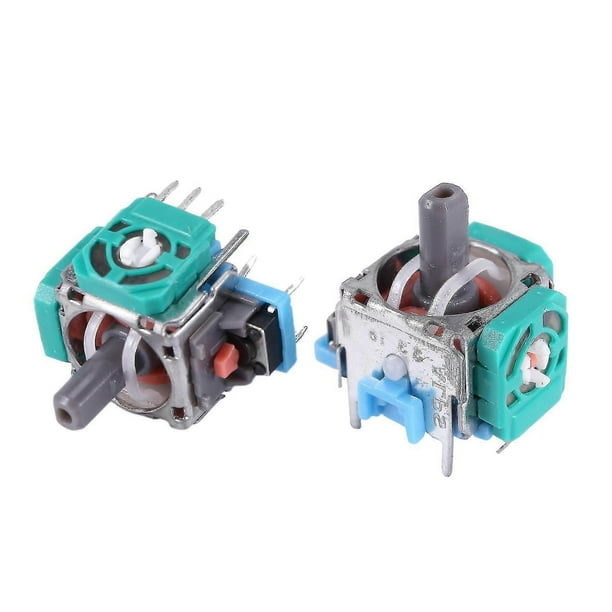 2pcs Right/Left Joystick 3D Analog Stick Sensor for Controller Repair Part Hy