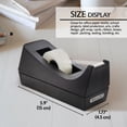 thumbnail image 2 of BAZIC Products Adhesive Tape Dispenser with Non-Skid Base, 1" Core, 2 of 7