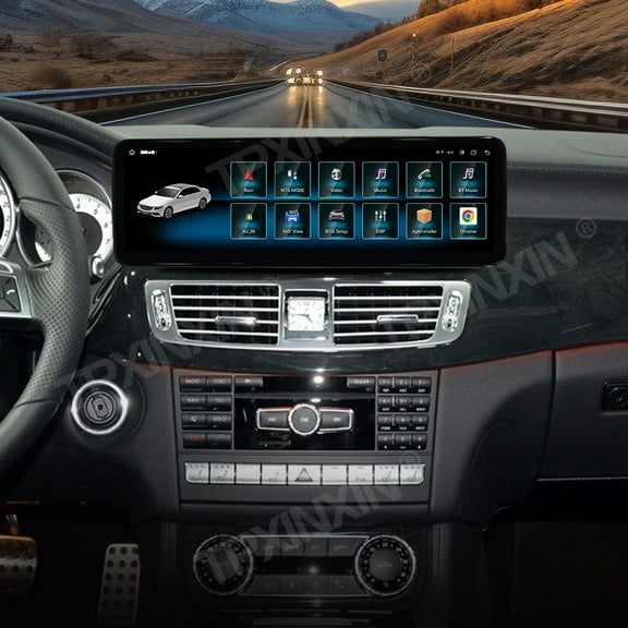 TPXINXIN for Mercedes-Benz CLS 2012-2013 14.9 Inch Car Radio Multimedia Player GPS Navigation CarPlay Android 13.0 Head Unit