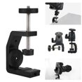 thumbnail image 1 of Wear-resistant Ball Head Clamp Camera Desktop Clip For Camera Tripod Ball Head Photography Lovers To Use, 1 of 8