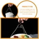 thumbnail image 5 of Pinza Universal para platos de cocina, elevador de platos de acero inoxidable, Clip plegable para platos calientes, 2 uds., 5 of 6