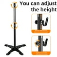 thumbnail image 2 of Support de Stationnement pour Bicyclette Support de Bicyclette Support de Rangement pour Garage Intérieur Support de Vélo à Hauteur Réglable Support d'Entretien pour Vélo, 2 of 8