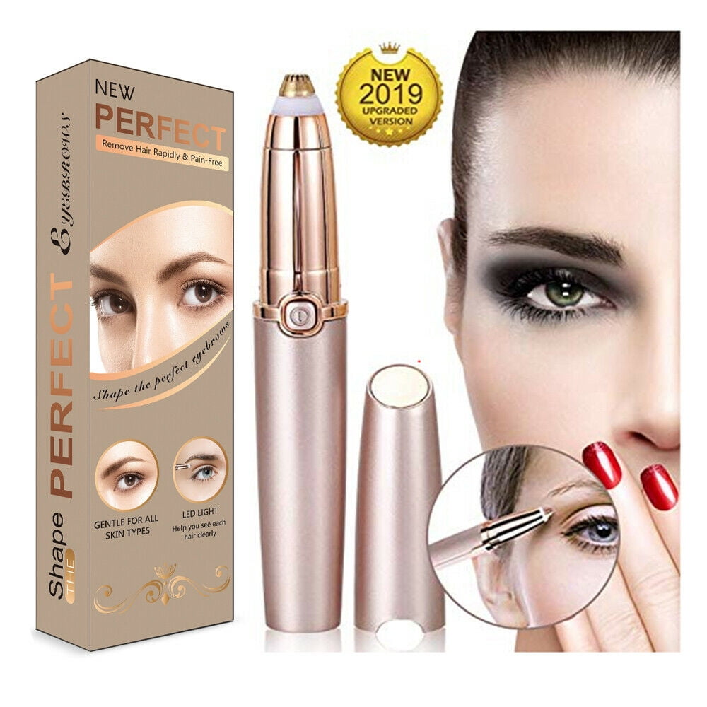 Eyebrow Trimmer Epilator For Women Electric Eyebrow Razor Hair Remover, Face, Lips, Rechargeable