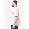 thumbnail image 3 of KingSize Men's Big & Tall Shrink-Less Lightweight Pocket Crewneck T-Shirt, 3 of 6