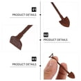 thumbnail image 2 of MasteelfCA 4 Pcs Mini Outils de Jardin Féerique Ensemble Accessoires de Jardin de Maison de Poupée, 2 of 7