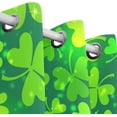 thumbnail image 6 of Coolnut St Patrick's Day Thermal Insulated Blackout Grommet Printed Window Curtain - 84x55 in - 100% Polyester 2 Panels, Stitchingstyles, 6 of 6