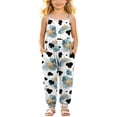 thumbnail image 2 of LvhaoGJOB Girls' Stretchy Material Overalls with Breathable and Lightweight, 2 of 9
