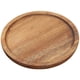 thumbnail image 5 of Bandeja redonda para servir, bandeja circular de madera, bandeja para pan, café, té, plato para aperitivos de frutas., 5 of 7