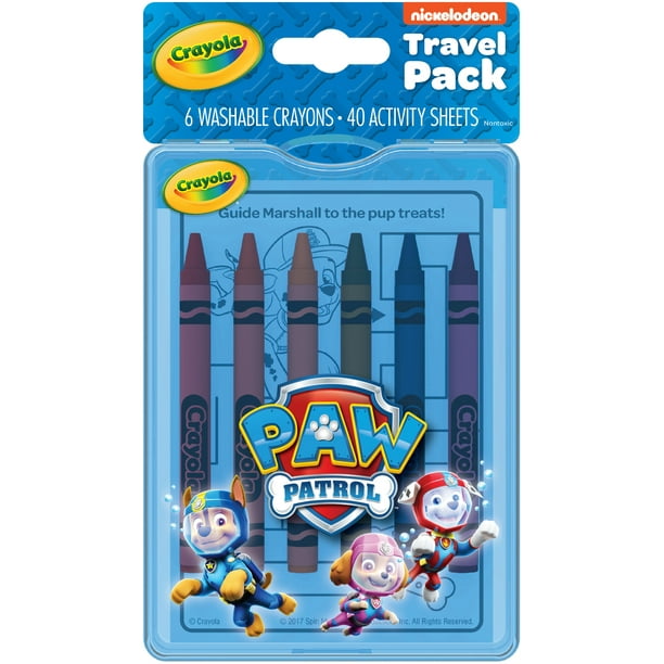 Crayola Paw Patrol Travel Pack