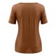 thumbnail image 5 of Puntoco moda mujer verano Casual botones cuello en V manga corta Pullove blusa sólida Puntoco Puntoco-4973, 5 of 5