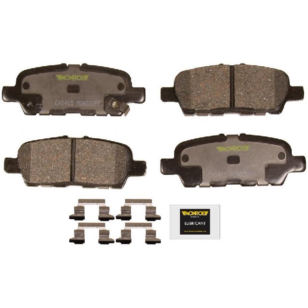 GoParts » 20132018 Nissan Pathfinder Rear Disc Brake Pad Set for
