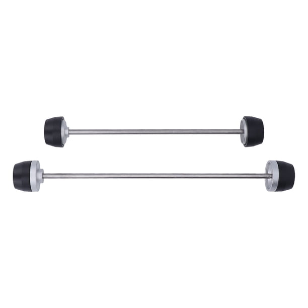 Protector Contra Choques De Ruedas De Motocicleta, Deslizador Resistente Del Eje Delantero A Prueba De Herrumbre 2 Piezas De Acero Inoxidable De Alta Resistencia Para