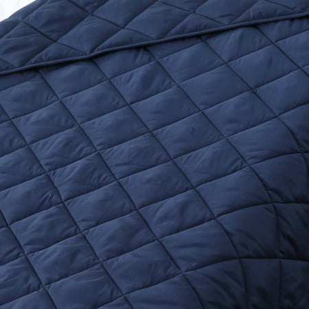 BlanQuil - 12-lb. - Basic Weighted Blanket - Navy
