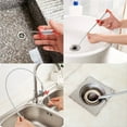 thumbnail image 4 of POINTERTECK 6pcs Drain Unblocker Remover Clog Removal Tool Clogging Cleaner Sink Snake Kitchen Bathroom Cleaning, 4 of 8