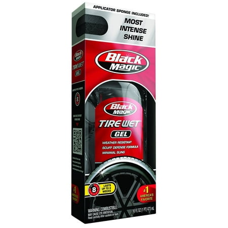 Black Magic 5072647 Tire Wet Gel, 16 Oz, Each