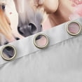 thumbnail image 4 of Erosebridal Farm Horse Black Out Curtains, Pink Flower Butterfly Curtains Pack of 2 (42x63 Each) for Girls, 4 of 6
