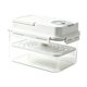 thumbnail image 3 of Contenedor de kimchi, caja de almacenamiento de alimentos, frasco de pepinillos, recipiente para fermentar chucrut. Blanco, 3 of 9