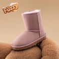 thumbnail image 4 of DREAM PAIRS Kids' Winter Boots Boys' Girls' Mid-Calf Snow Boots with Cozy Lining Pull-On Design and Non-Slip Outsole, 4 of 6