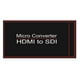 thumbnail image 4 of 1080P HDMI a SDI Converter Audio Embedder Admite 2.970 Gbit / s Piezas de detección de formato automático para tabletas de videocámara de cámara Gris Macarena Convertidor de HDMI a SDI, 4 of 8