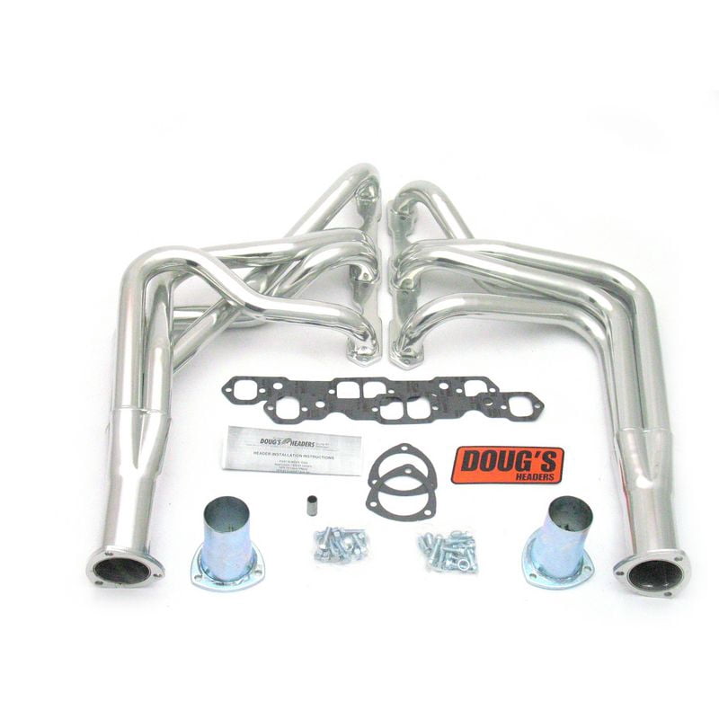 70-81 GM F Body SBC Long Tube Silver Ctd