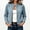 Light Blue, variant on Elvqul Jacket Long Sleeve Stand Collar Slim Fit Casual