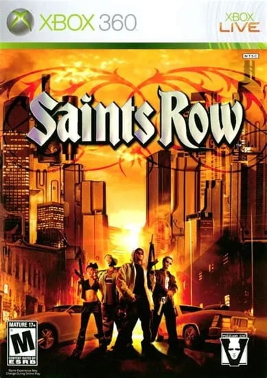 Restored Microsoft Xbox 360 Elite Game Console with Two Retrofam Controllers and Saints Row(Refurbished)