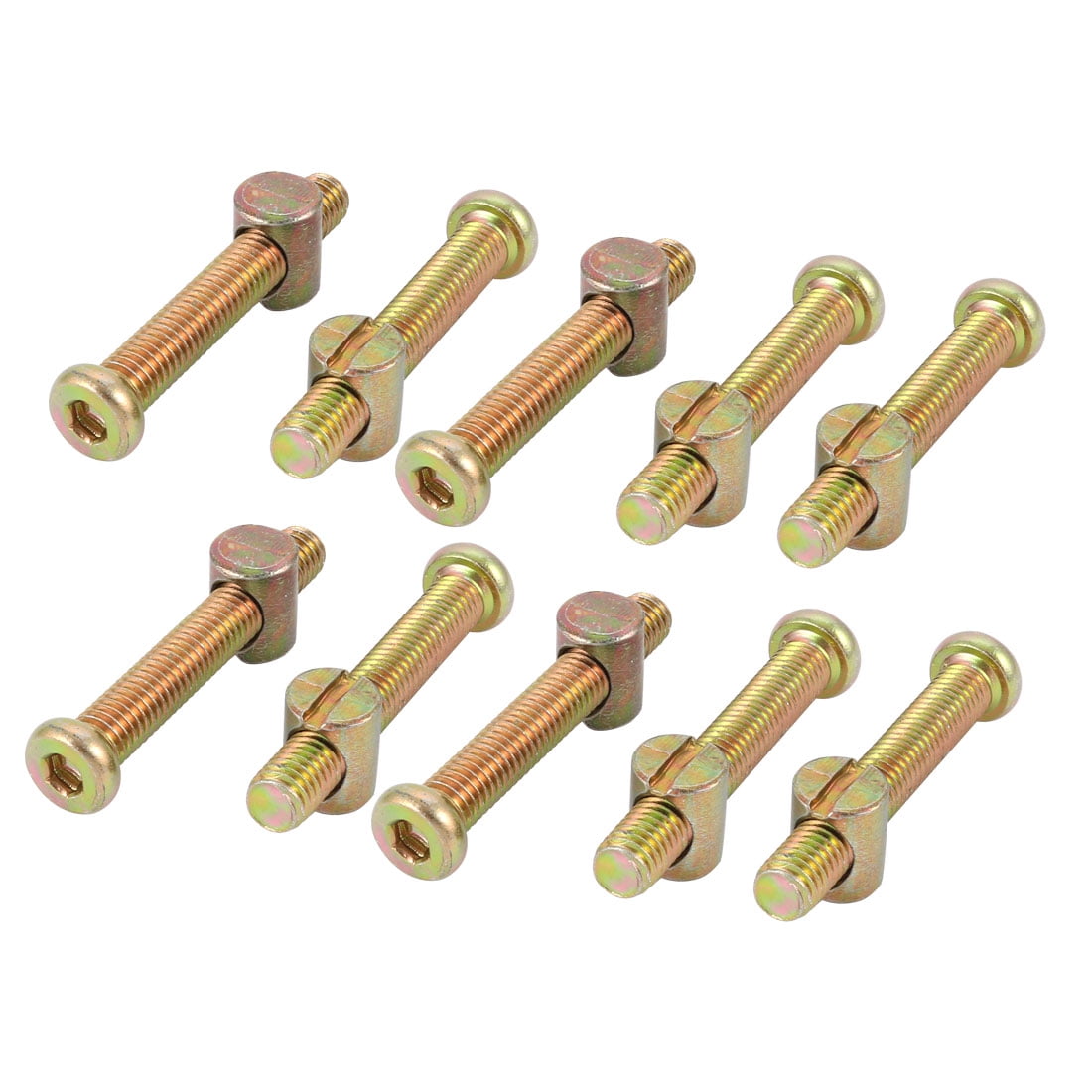 Tools & Home Improvement Hardware uxcell5pcs M8x12mm 10.9 Grade Flat