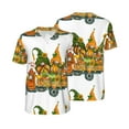 thumbnail image 3 of Daiia Thanksgiving Truck Mens Baseball Jersey Button Down Shirts Short Sleeve Sports Uniforms-X-Large, 3 of 9