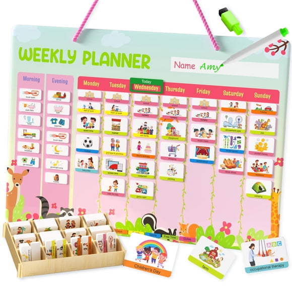 Planificador semanal Euclidean Cube Magnetic Behavior Kids 3+