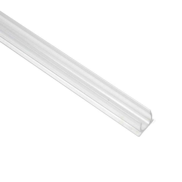 Novelty Lights 5 Pack 3FT 1/2 Inch Rope Light Mounting Track, PVC Plastic Mounting Track With Durable Channel, Rope Lights For Outside Tube Rope (Clear)